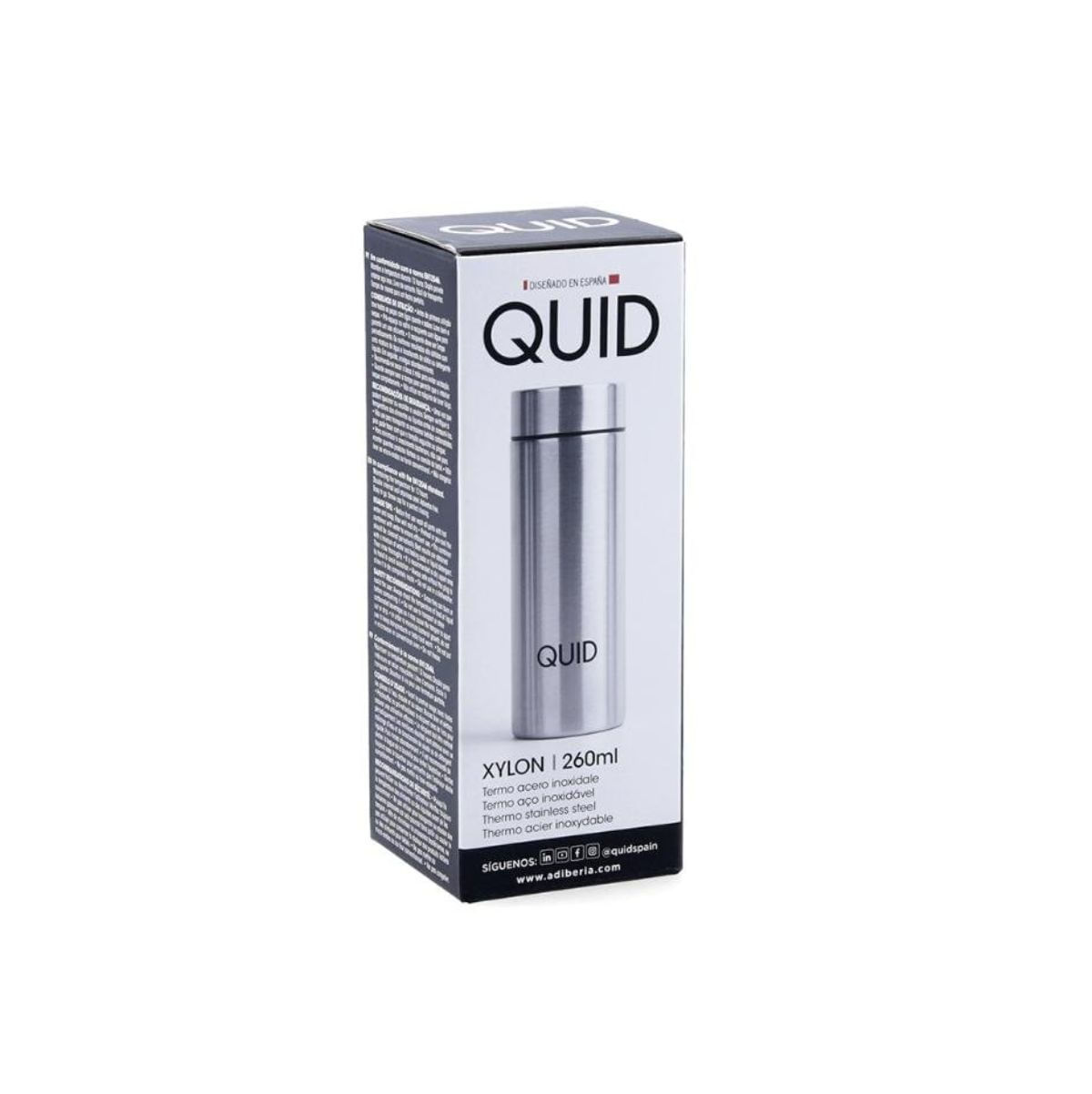Termo-Xylon-Quid-doble-pared-acero-inoxidable-260-ml-caja