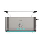 Tostador-Cecotec-Shine-Toast-Extra-1050W-ranura-larga-7-niveles-inox-fondo-blanco