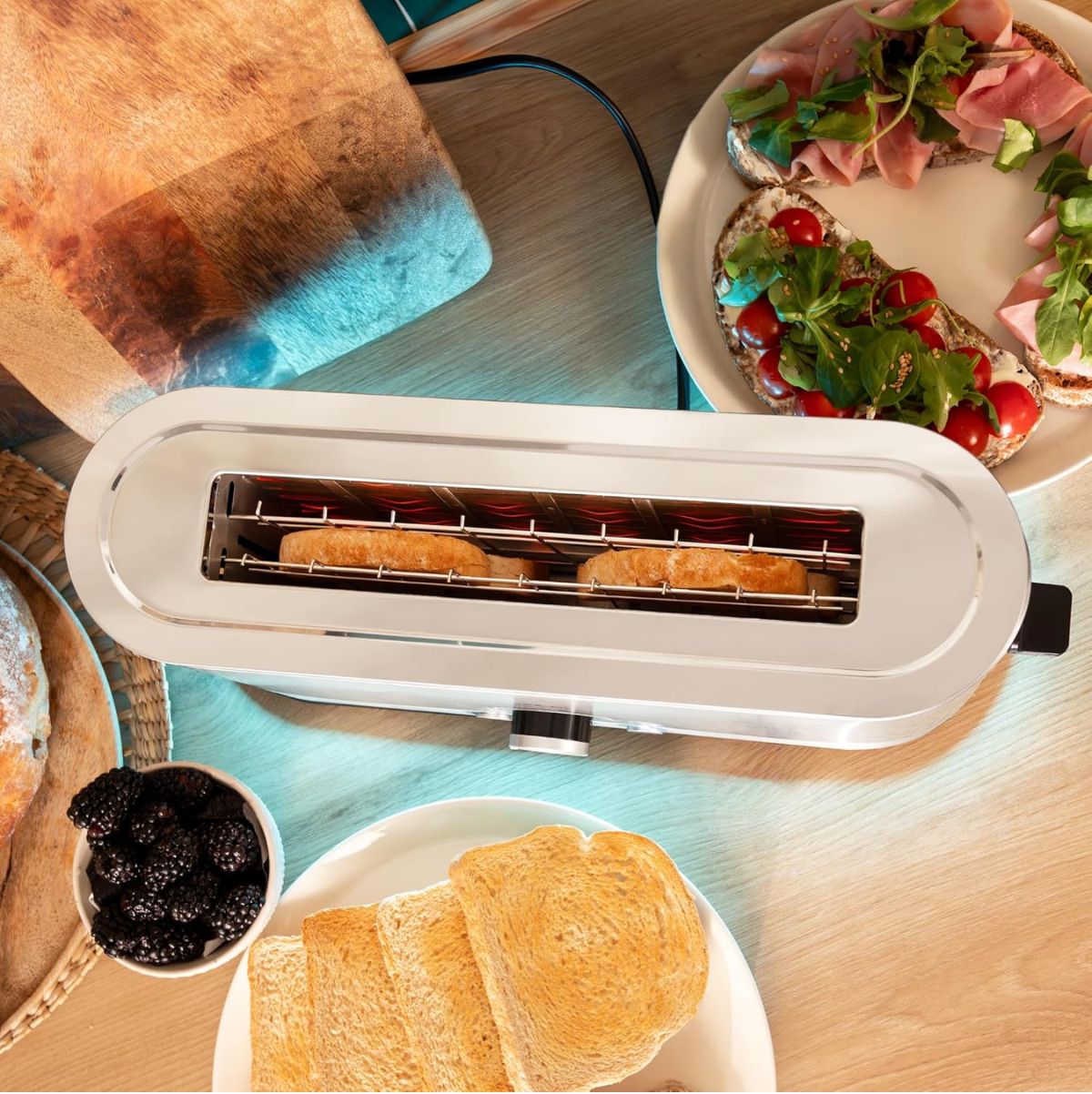 Tostador-Cecotec-Shine-Toast-Extra-1050W-ranura-larga-7-niveles-inox-2-rebanadas