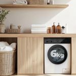 Lavadora-carga-frontal-Cecotec-Bolero-DressCode-620-6kg-1000-rpm-16-programas-blanco-negro-60-cm-ambientada