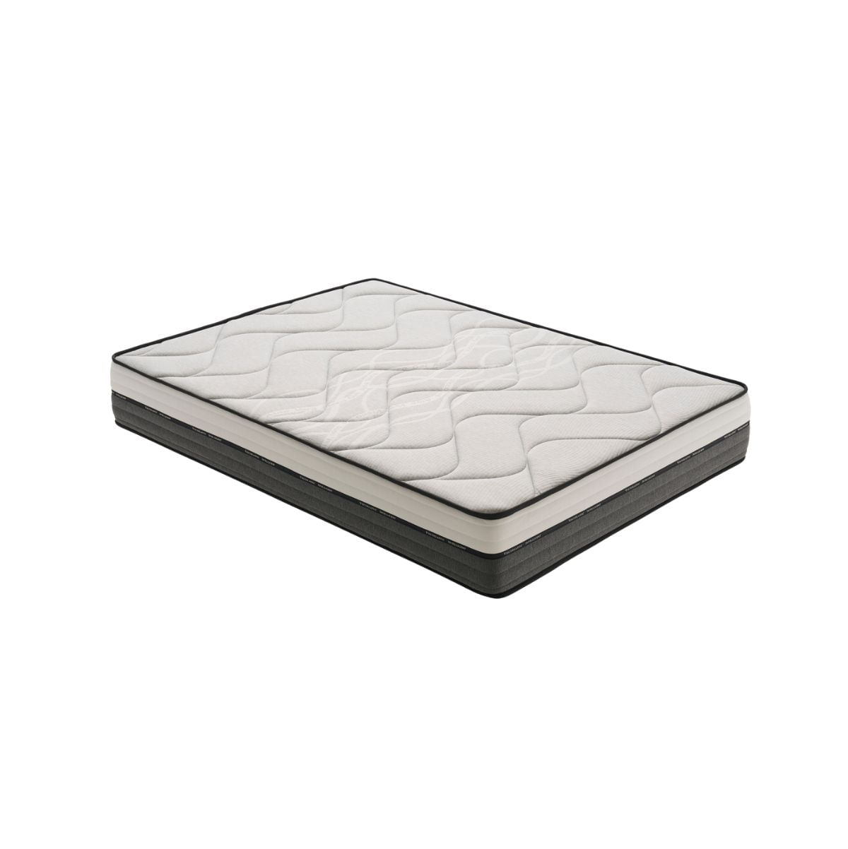 Colchon-viscoelastico-Luxury-Intelligent-nucleo-espuma-HR-gris-blanco-30-cm-fondo-blanco