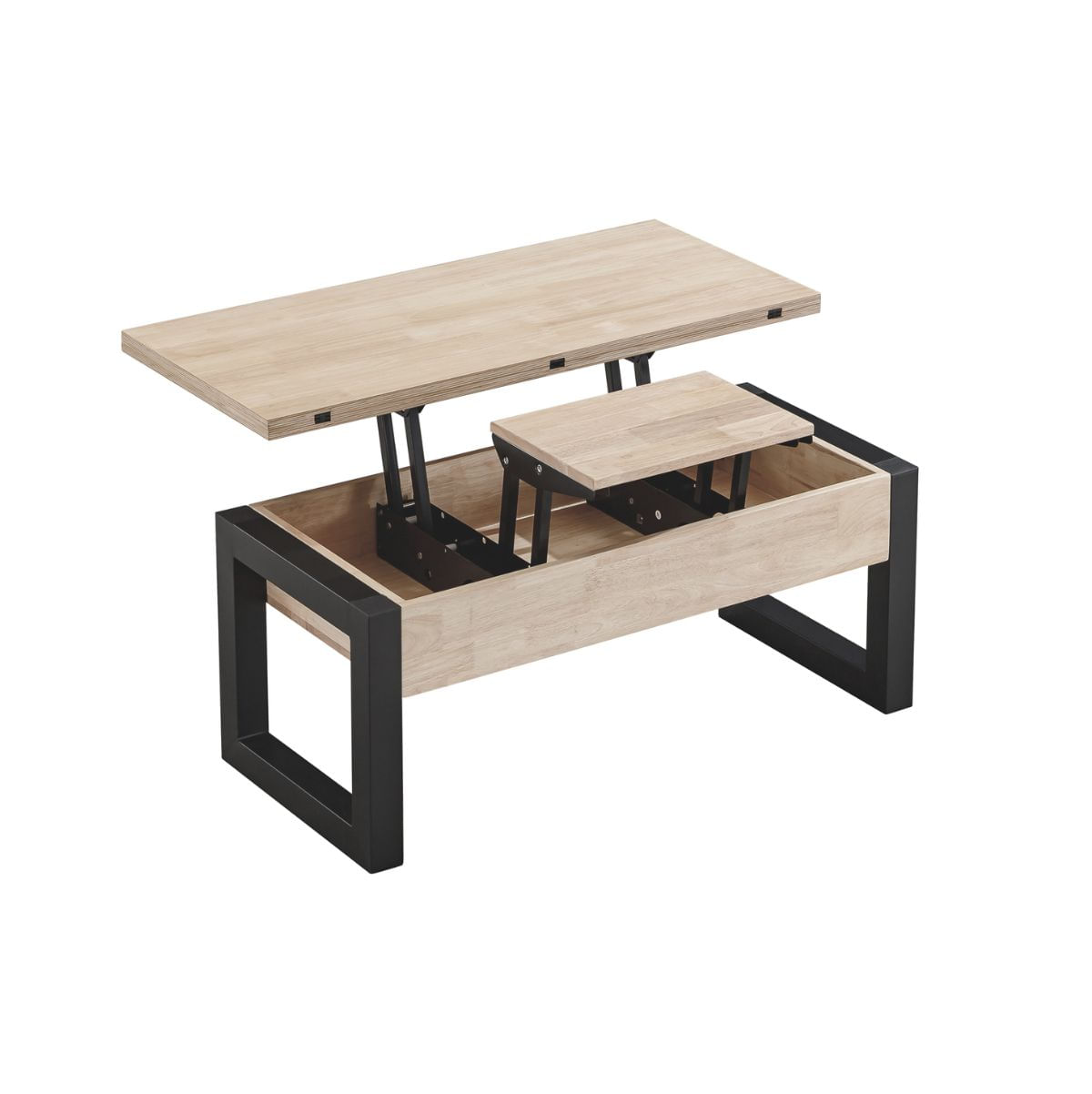 Mesa-de-centro-elevable-Loft-Advance-diseño-extensible-nordish-negro-475x120x60-120-cm-sistema-de-apertura