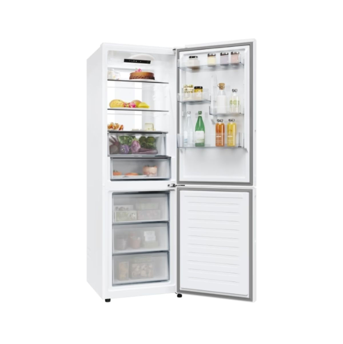 Frigorifico-combi-Candy-Fresco-500-No-Frost-355L-E-blanco-185-cm-interior