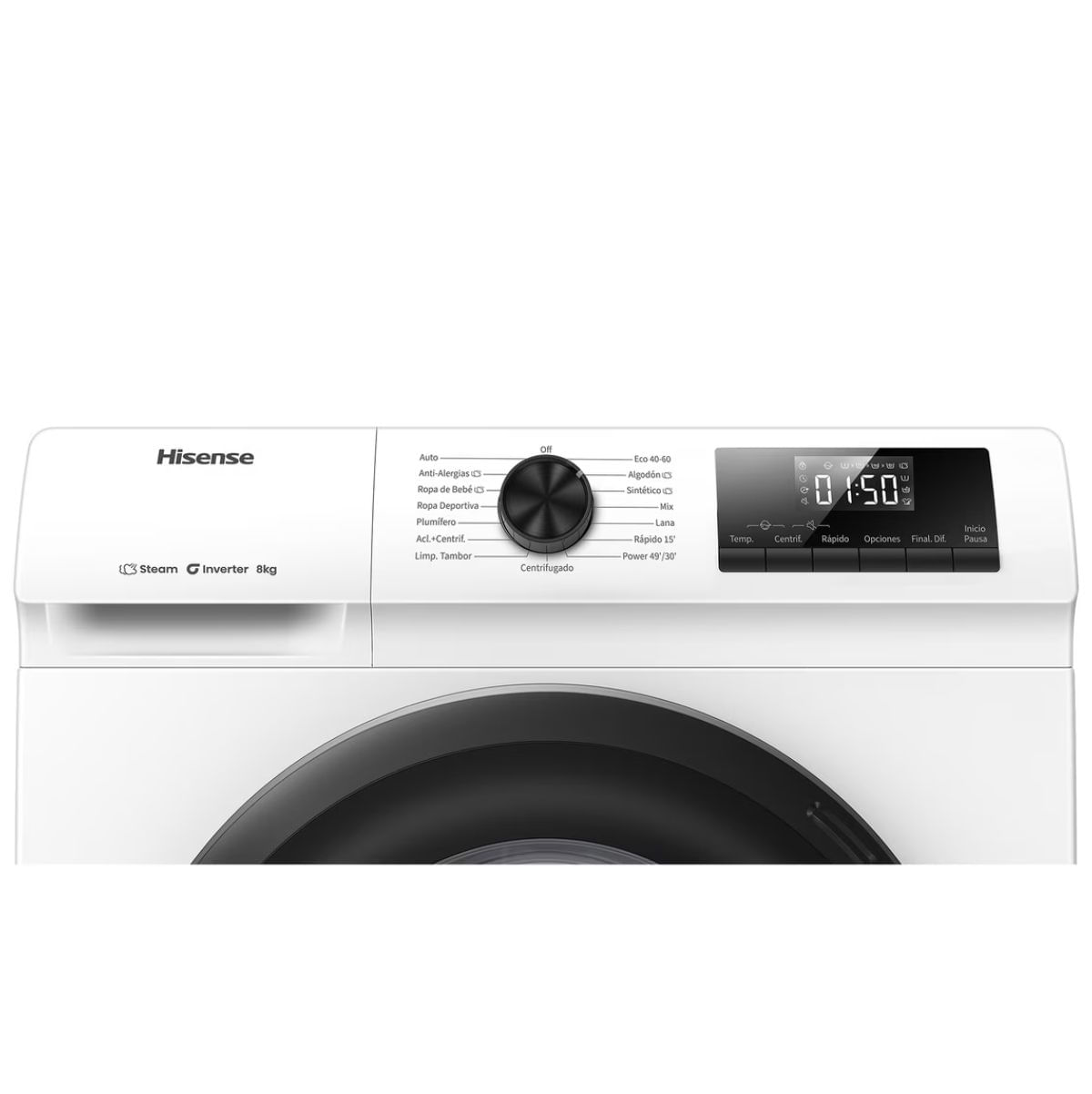 Lavadora-carga-frontal-Hisense-WF1Q8041BW-8kg-1400-rpm-15-programas-A-blanco-60-cm-programas