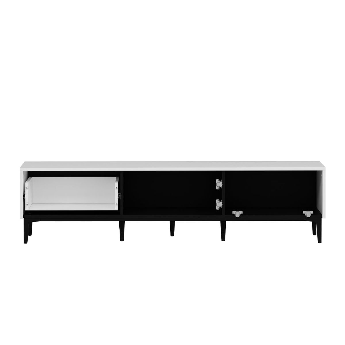 Aparador-Yelena-4-cajones---2-puertas-blanco-beige-90x180x45-cm-