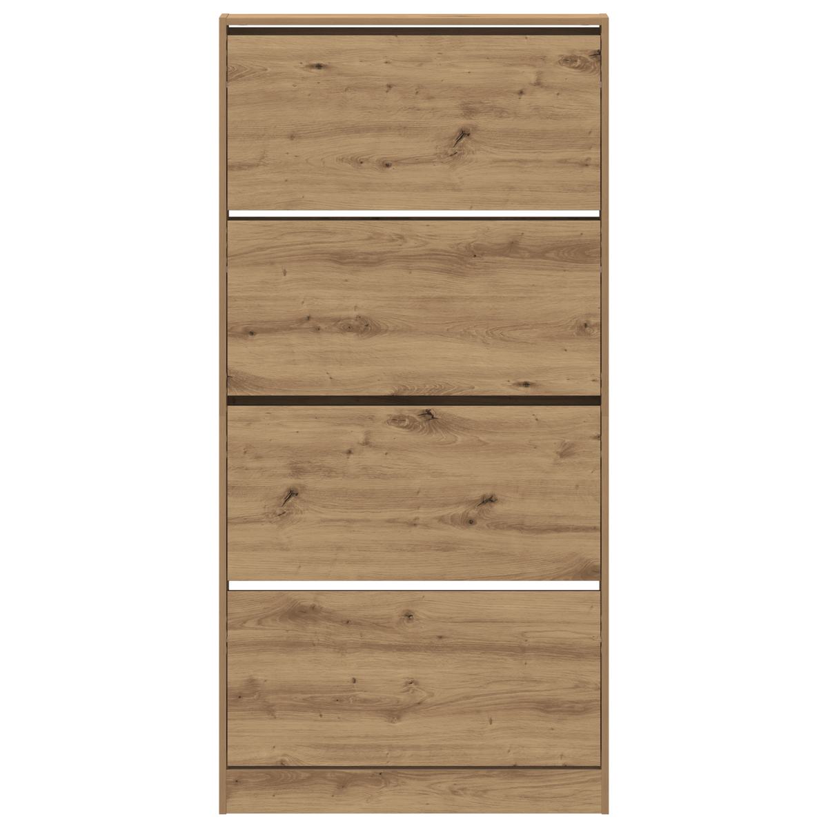 Zapatero-Romo-4-puertas-abatibles-natural-1635x80x21-cm-forntal