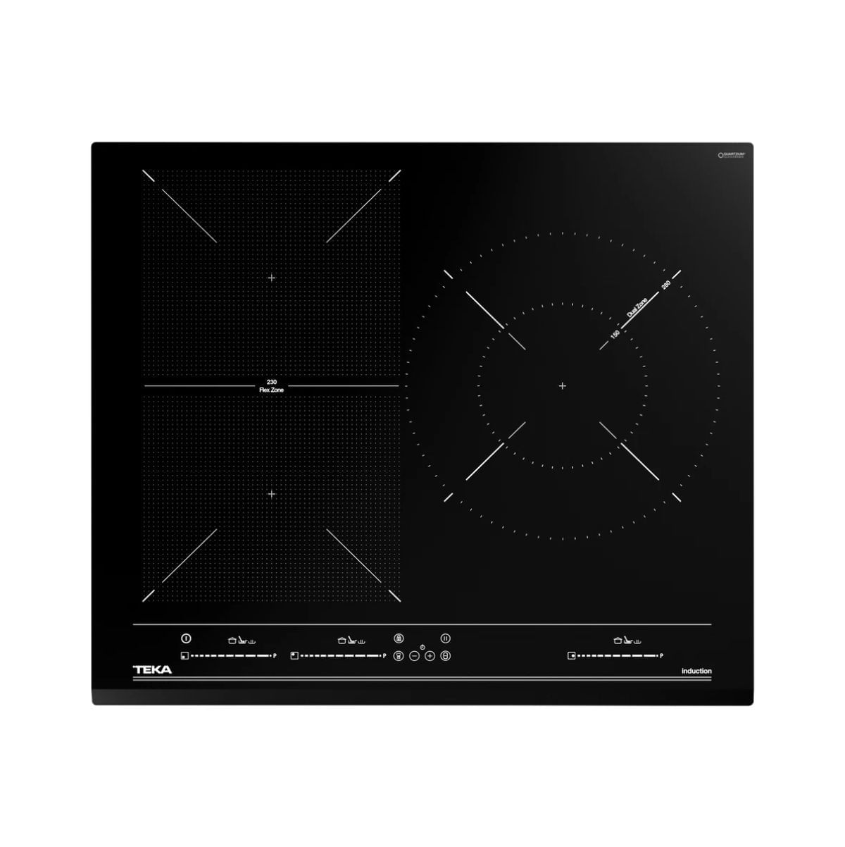 Placa-de-induccion-Teka-IZF65320MSP-7200W-4-zonas-negro-60-cm-frontal