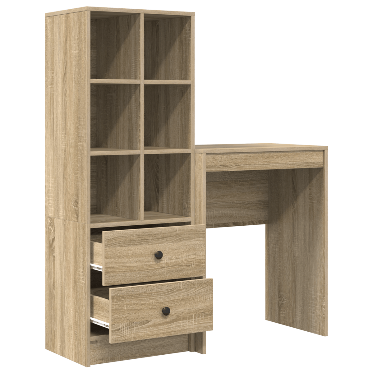 Escritorio-Hedwig-con-estanteria-6-comportamientos---2-cajones-natural-interior