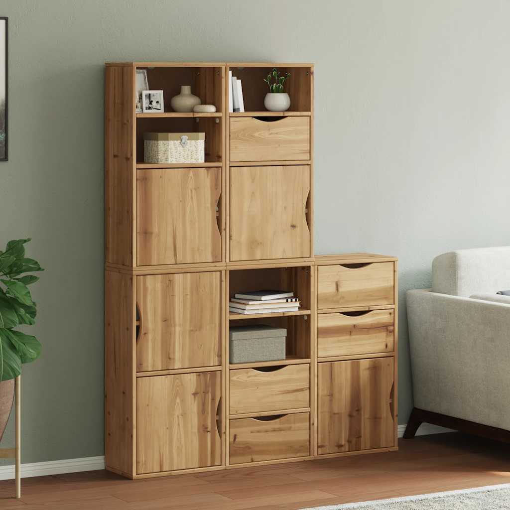 Estanteria-modular-Crookshanks-5-piezas-natural-ambientada