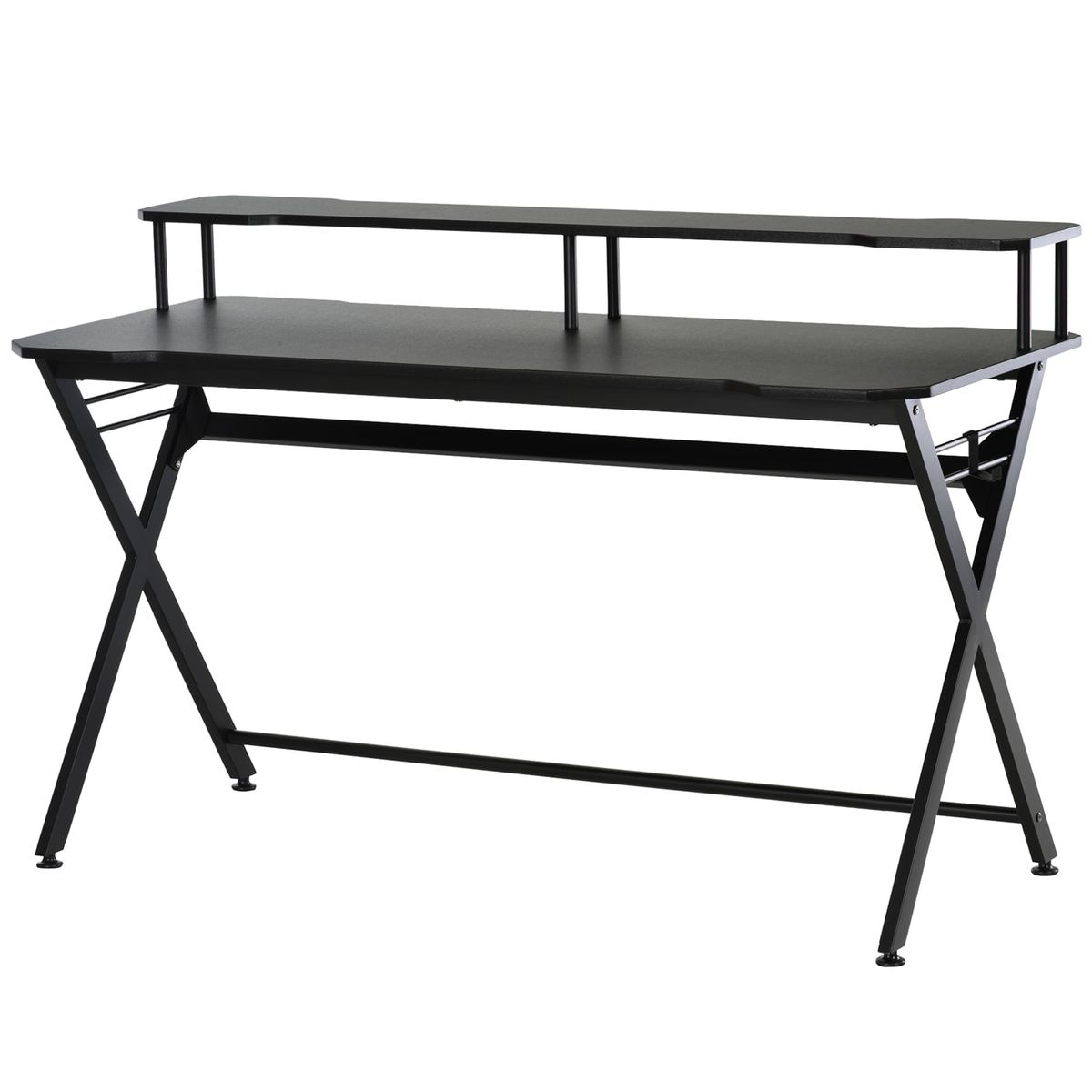Escritorio-gaming-Fawkes-Homcom-estante-elevado---gancho-negro-90x140x60-cm-fondo-blanco