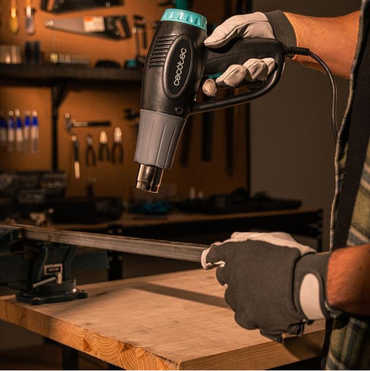 Pistola-de-calor-Cecotec-Hell-Gun-3500-2000W-4-cabezales-negro-