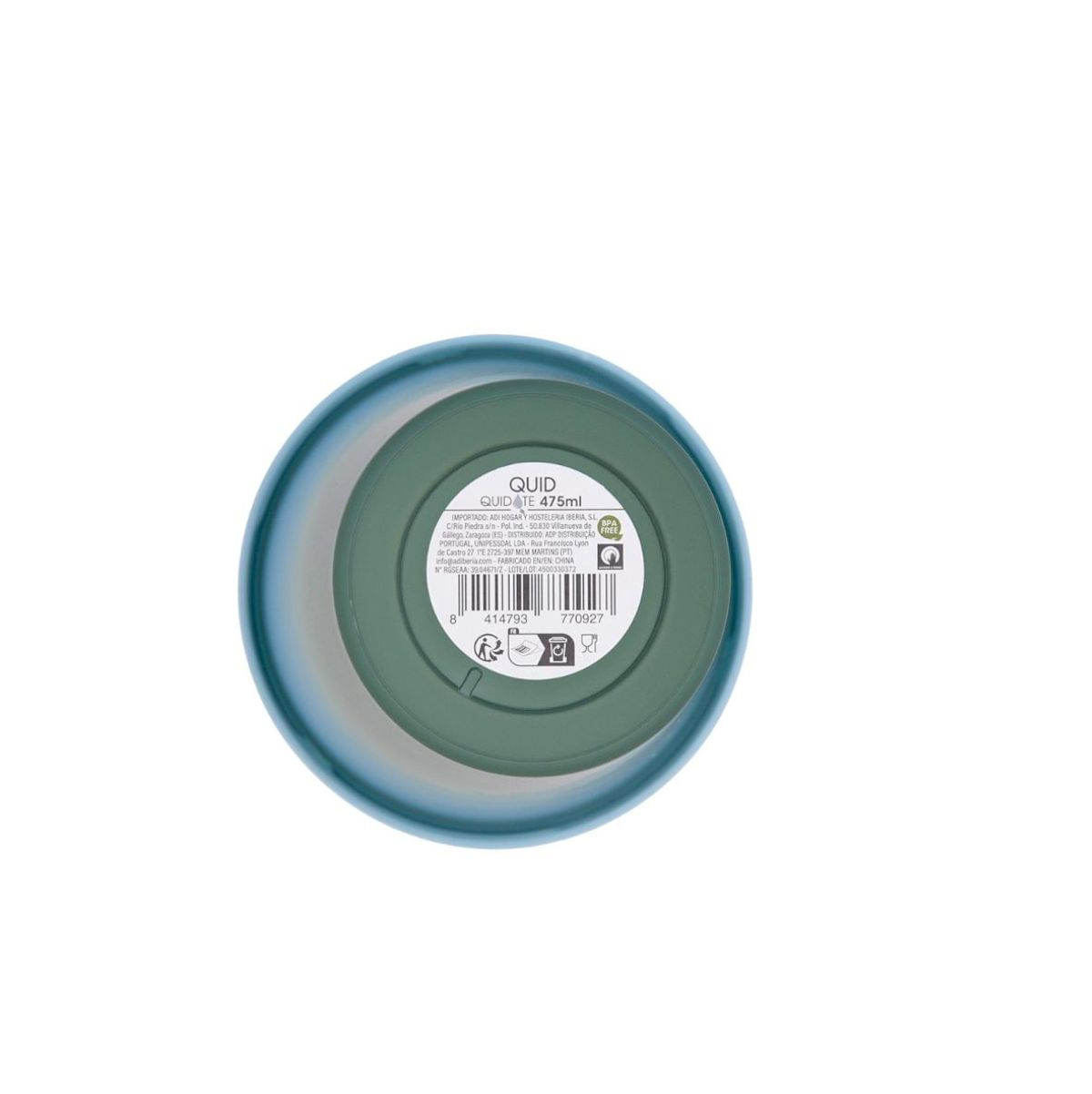 Vaso-con-tapa-Quidate-Quid---pajita-azul-verde-475-cl-capacidad