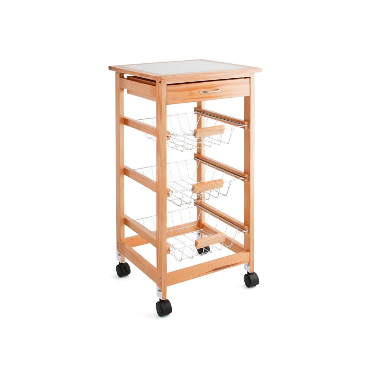 Carrito-auxiliar-Garbo-Quid-3-cestas---cajon-natural-blanco-76x37-cm-fondo-blanco