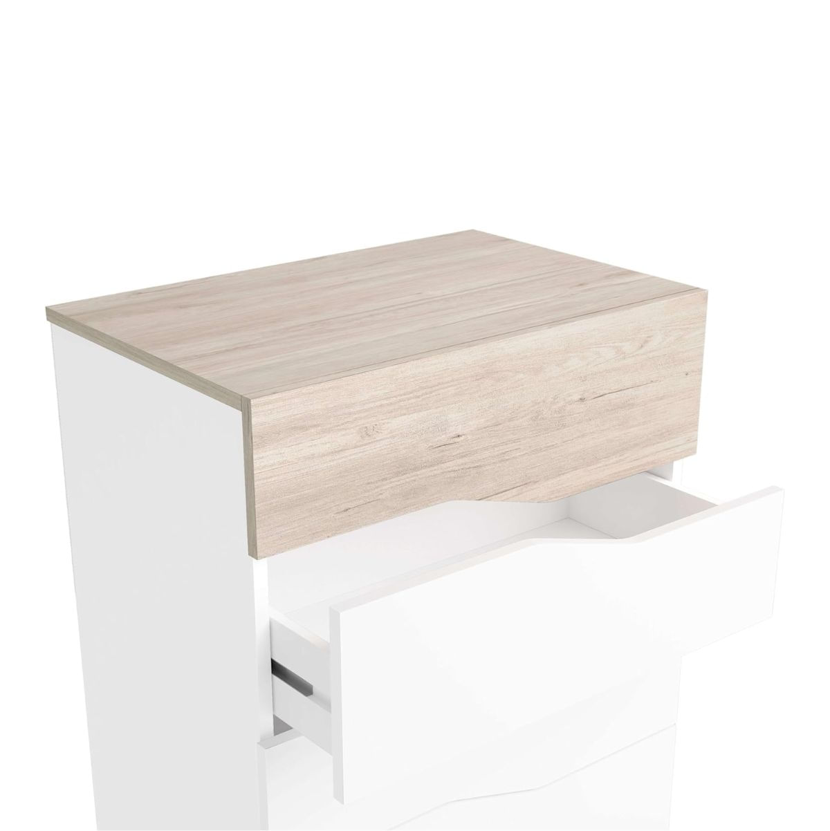 Comoda-Cannes-6-cajones-blanco-mate-Sahara-1111x62x412-cm-detalle