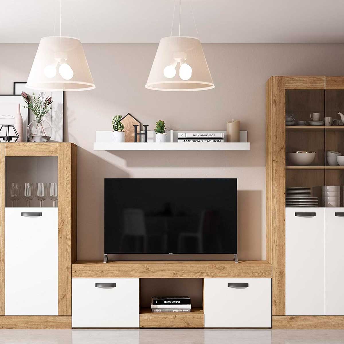 Mueble-de-TV-Argos-2-puertas---compartimento-blanco-natural-49x150x396-cm-ambietada-dos