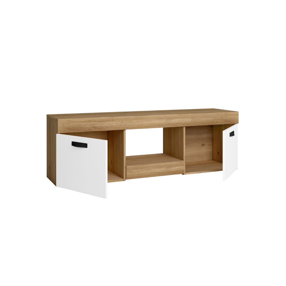 Mueble-de-TV-Argos-2-puertas---compartimento-blanco-natural-49x150x396-cm-interior