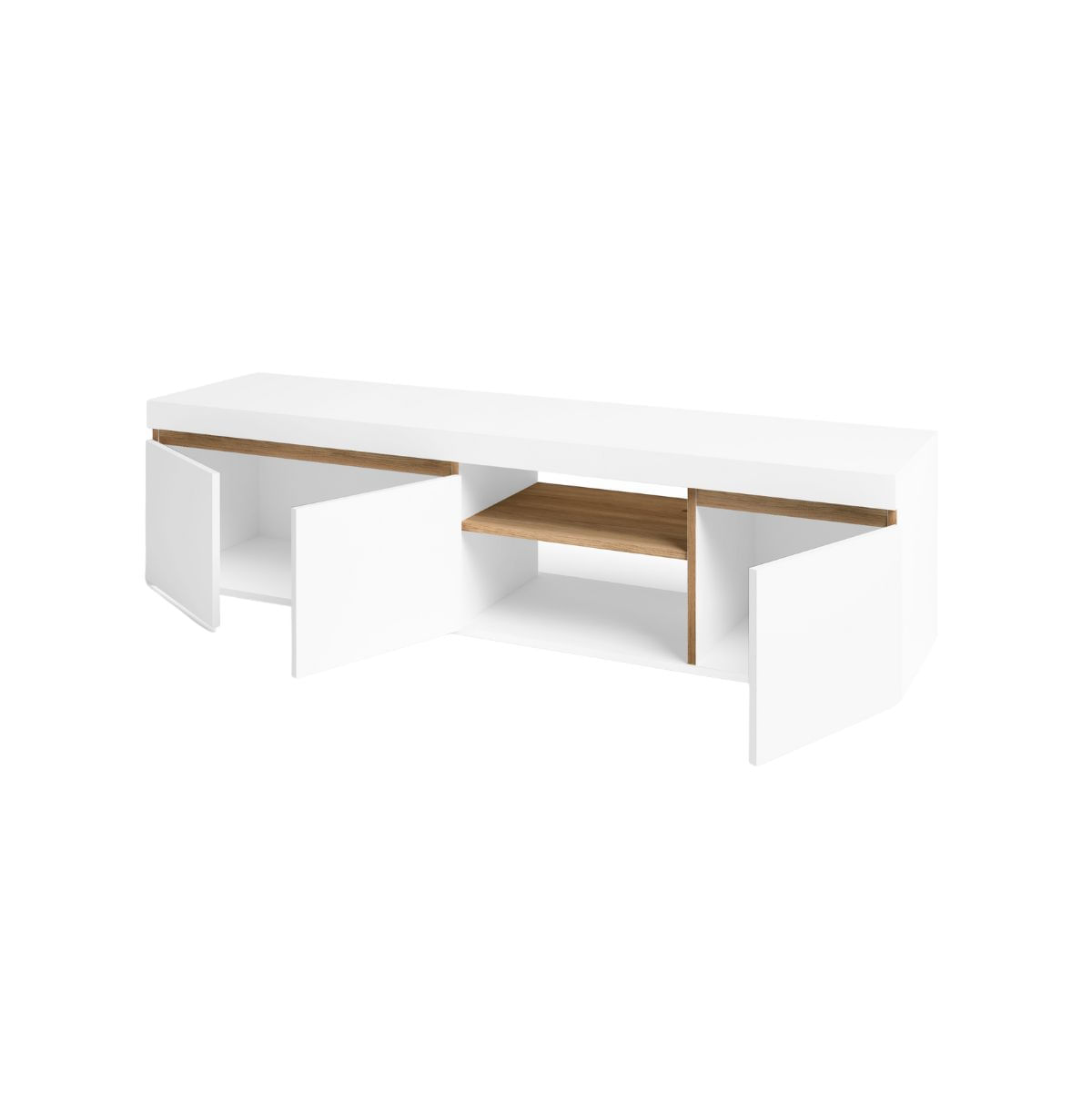 Mueble-de-TV-Elis-3-puertas---2-compartimentos-blanco-natural-405x160x396-cm-interior
