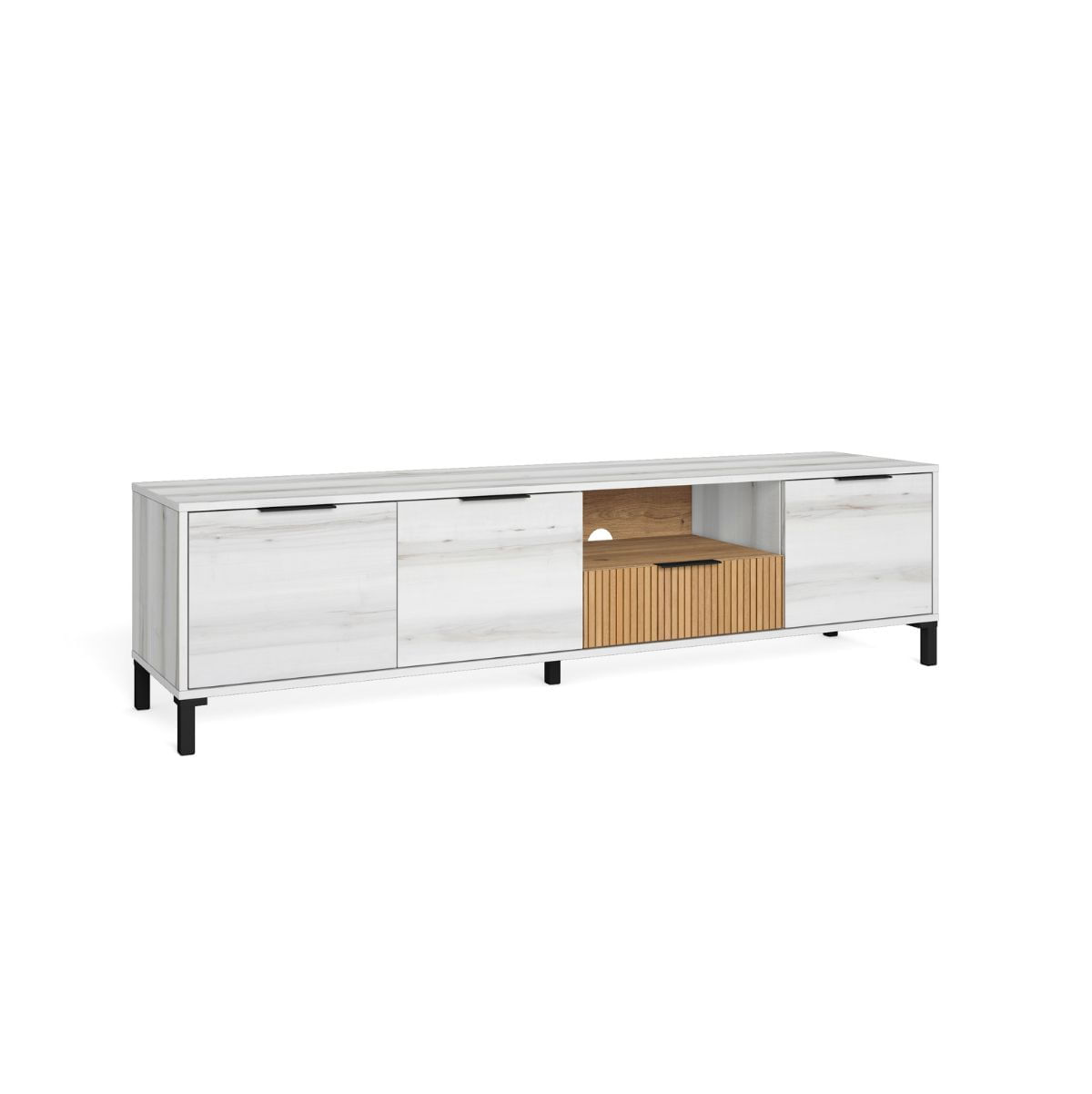 Mueble-de-TV-Tokio-3-puertas---cajon-rayado-natural-467x178x40-cm-lateral