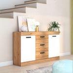 Aparador-Argos-2-3-cajones---2-puertas-blanco-mate-natural-905x140x396-cm-ambientada
