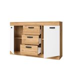 Aparador-Argos-2-3-cajones---2-puertas-blanco-mate-natural-905x140x396-cm-interior