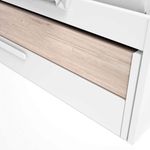 Cama-nido-Estelle-2-camas-1-cajon-blanco-mate-Sahara-detalle-cajon