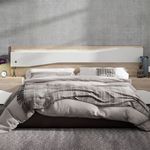 Cabecero-Nantes-diseño-mural---luz-LED--blanco-mate-sahara-50x220x48-cm-ambientada