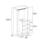 Armario-Estelle-2-puertas-abatibles-blanco-natural-200x90x526-cm-medidas