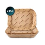 Pack-de-150-papeles-para-freidora-de-aire-Cecotec-Cecofry-TwinBucket-Paper-45L-marron-45x24x18-cm-