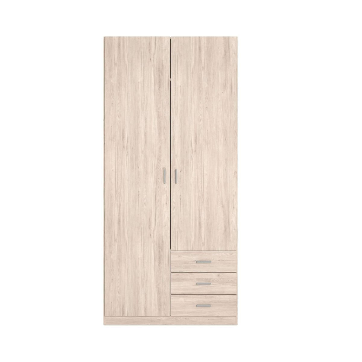 Armario-Roma-2-puertas---3-cajones-sahara-2155x998x526-cm-frontal