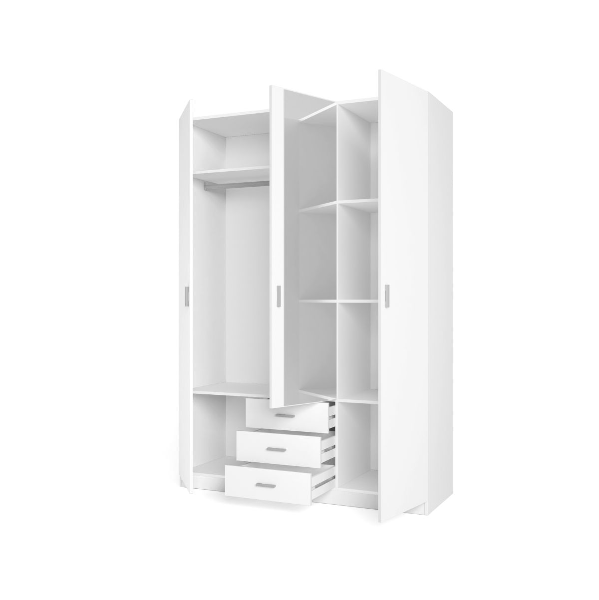 Armario-Roma-3-puertas---3-cajones-con-espejo-blanco-mate-2155x1489x526-cm-interior
