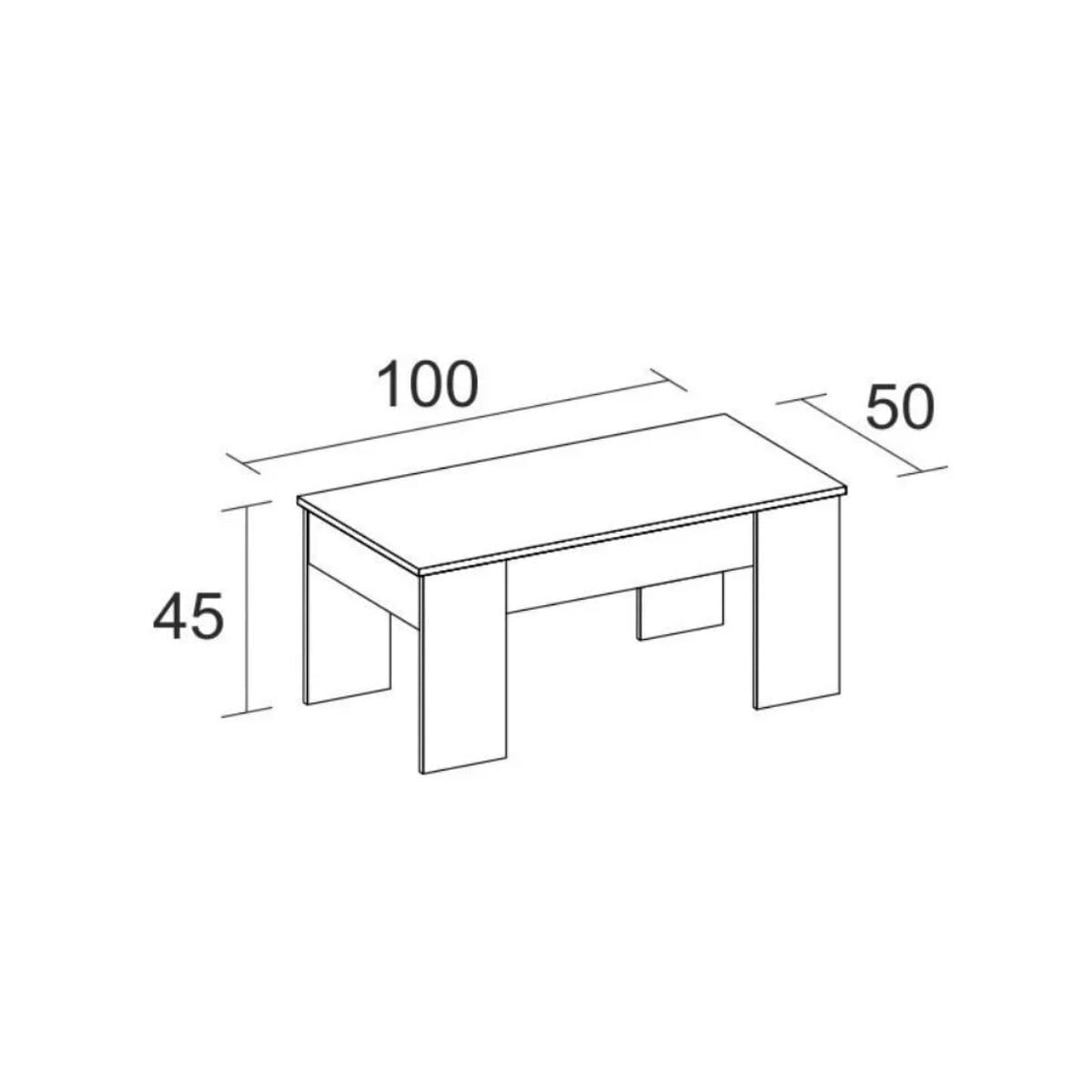 Mesa-de-centro-elevable-Gala-blanco-mate-45x100x50-cm-medidas