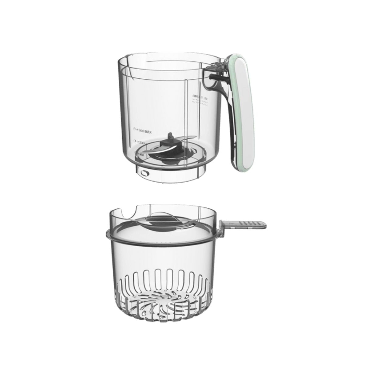 Robot-de-cocina-infantil-Cecotec-Nana-BabyCare-FoodProcessor-4-en-1-blanco