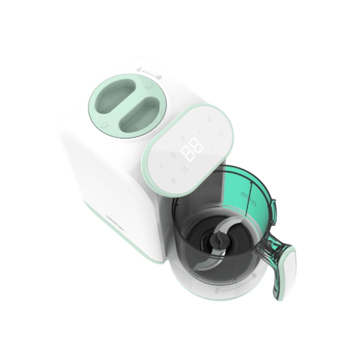 Robot-de-cocina-infantil-Cecotec-Nana-BabyCare-FoodProcessor-4-en-1-blanco