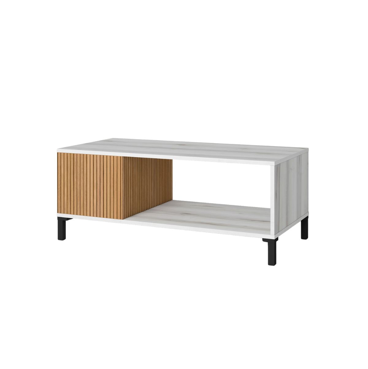 Mesa-de-centro-Tokio-2-compartimentos-albo-rayado-406x100x50-cm-lateral