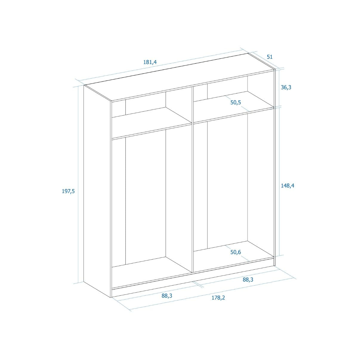 Armario-Lido-4-puertas-abatibles-blanco-1975x1814x526-cm-medidas