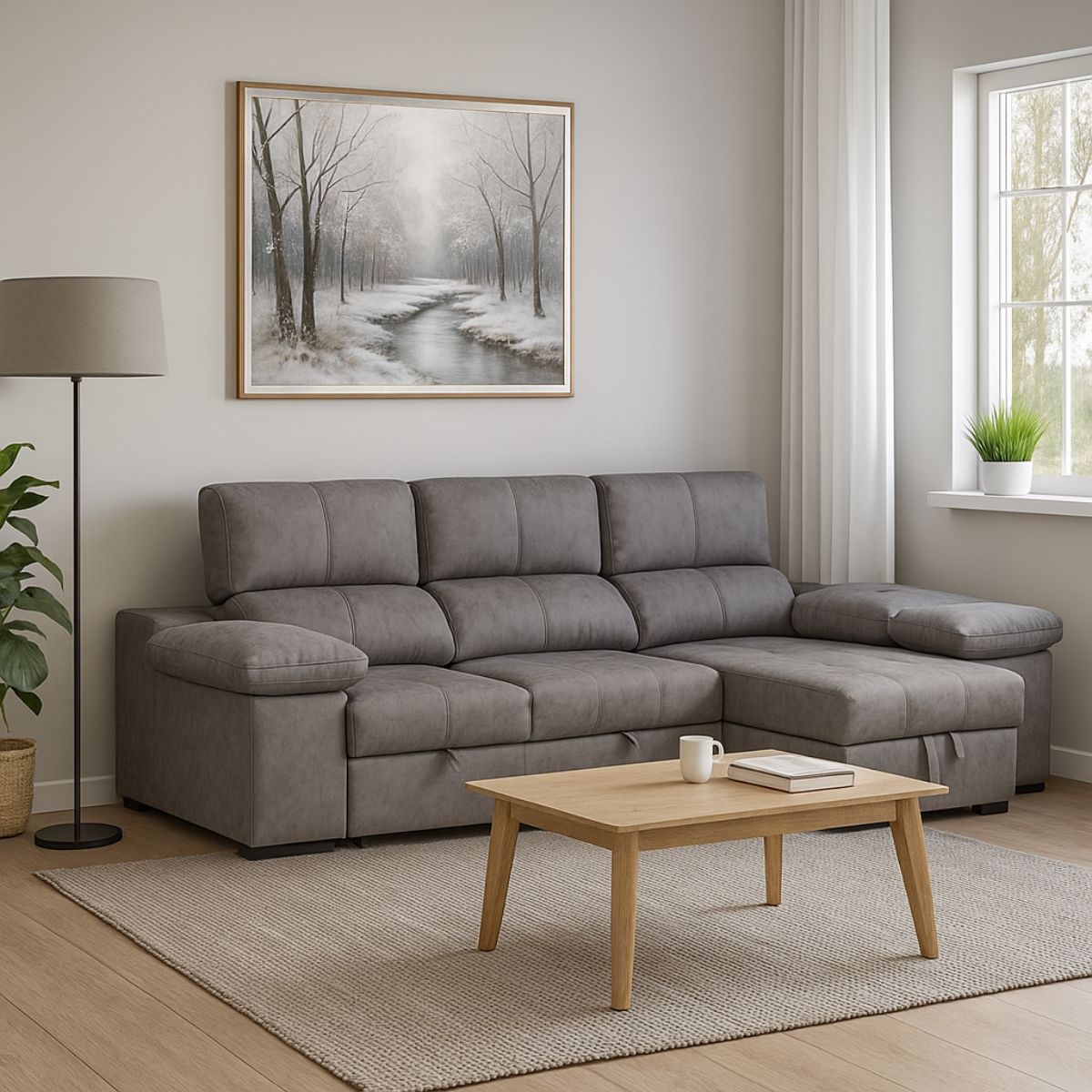 Sofa-cama-chaiselongue-Huesca-3-taburetes---arcon-cemento-104x291x160-cm-