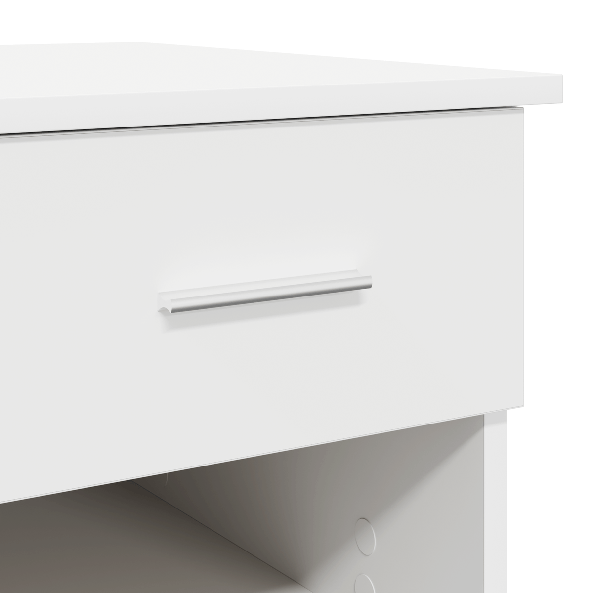 Escritorio-Fang-con-cajon-y-compartimento-blanco-75x90x49-cm-detalle