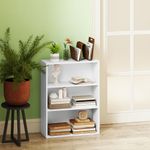 Estanteria-Waddles-Homcom-3-niveles-blanco-80x60x24-cm