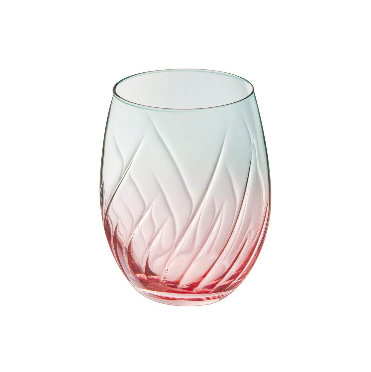 Pack-4-vasos-Swirly-Spring-Cristal-D’Arques-cristalin-rosa-verde-36-cl-detalle
