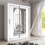 Armario-Sava-2-puertas-correderas-con-espejo-blanco-mate-201x1146x587-cm-ambientada