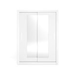 Armario-Sava-2-puertas-correderas-con-espejo-blanco-mate-201x1146x587-cm-fondo-blanco