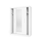 Armario-Sava-2-puertas-correderas-con-espejo-blanco-mate-201x1146x587-cm-interior