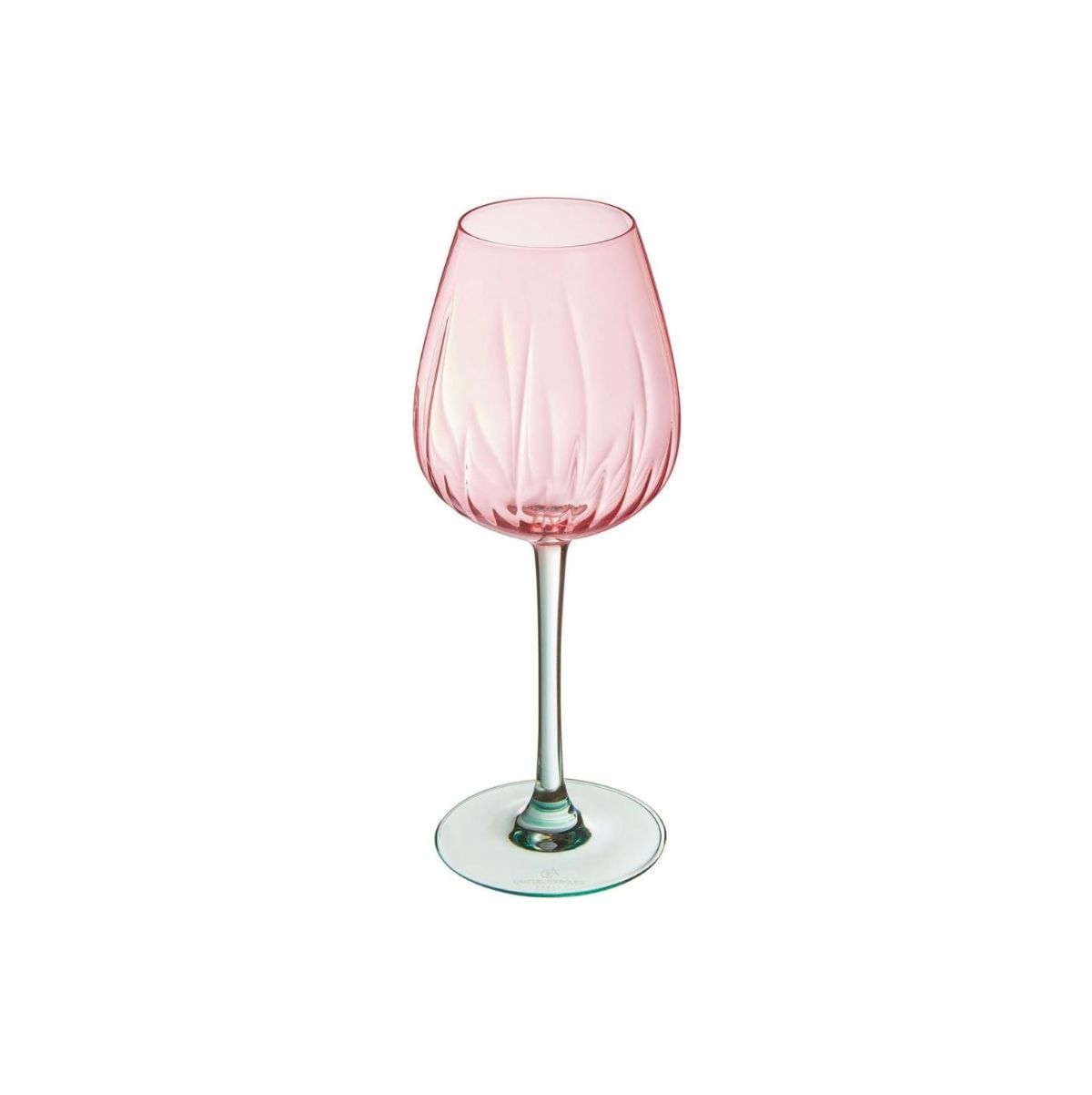Pack-de-4-copas-Swirly-Spring-Cristal-D’Arques-cristalin-rosa-47-cl