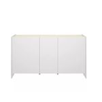 Aparador-Kloe-con-3-puertas-blanco-natural-76x138x42-cm-frontal
