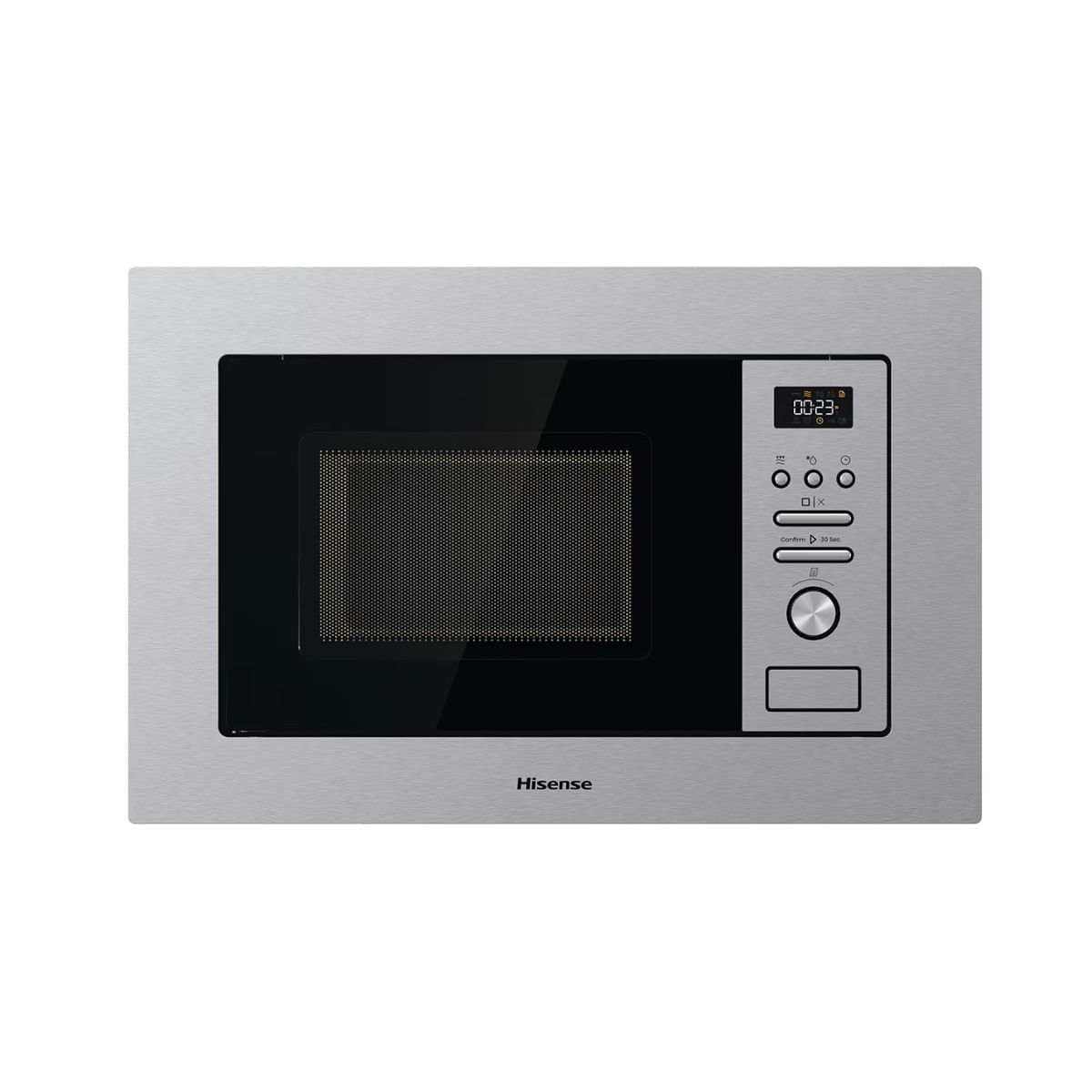 Microondas-integrable-Hisense-BIM320G41X-1000W-20L-15-programas---Grill-inox-