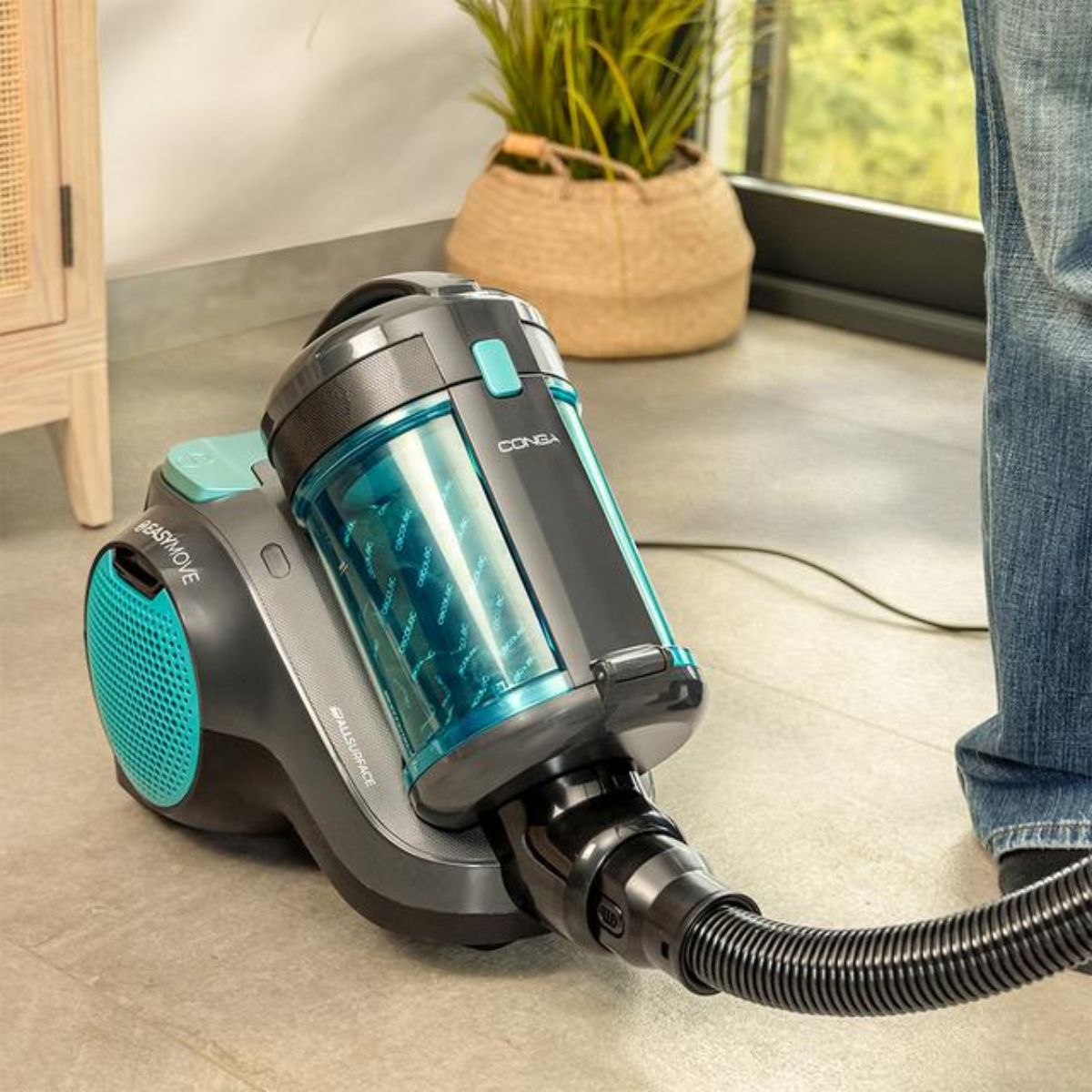 Aspirador-Cecotec-Conga-Rockstar-Cyclonic-Powerbag-900W-2L-gris-azul