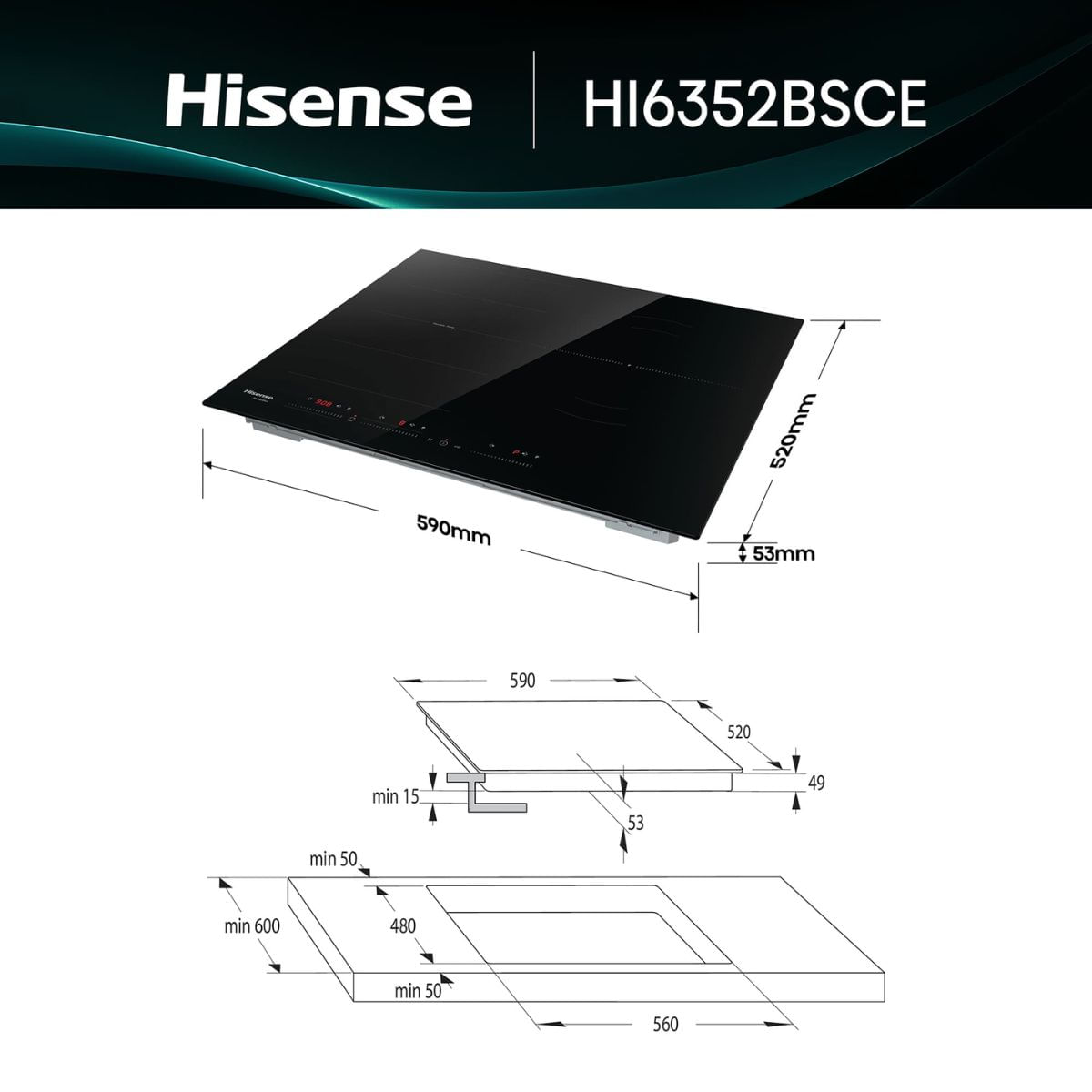Vitroceramica-Hisense-HI6352BSCE-7400W-5-fuegos-negro-60-cm-