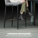 Pack-de-2-taburetes-Medellin-Homcom-asiento-acolchado-gris