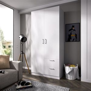 Armario Maxi 2 puertas abatibles con 2 cajones 215x100x52 cm
