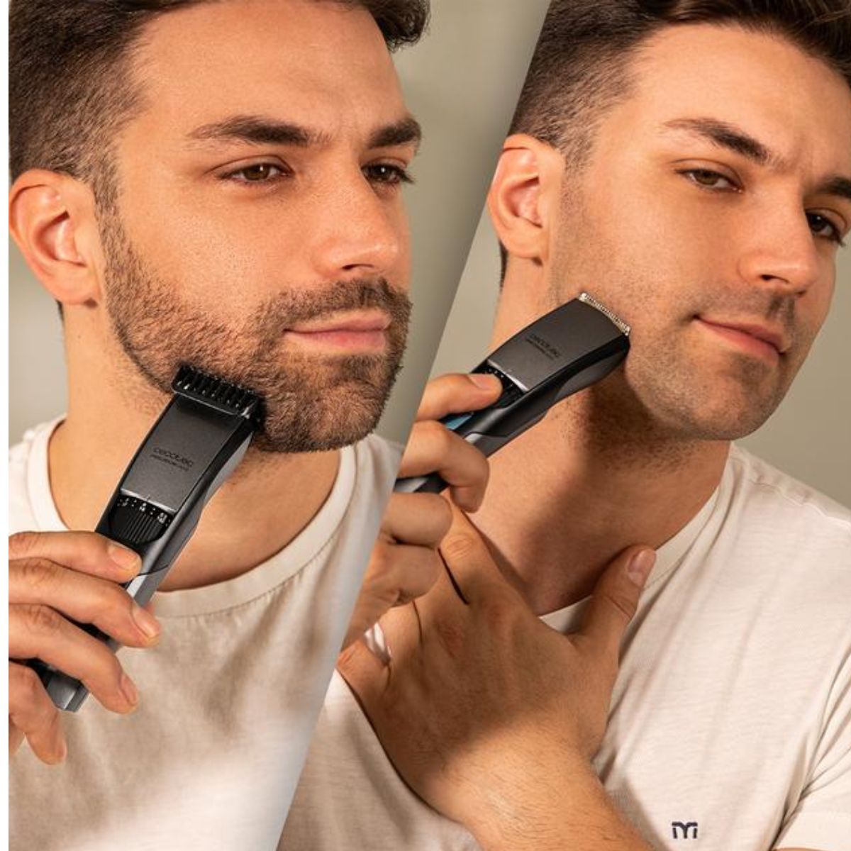 Afeitadora-Cecotec-PrecisionCare-Barber-2-peines-ajustables-negro